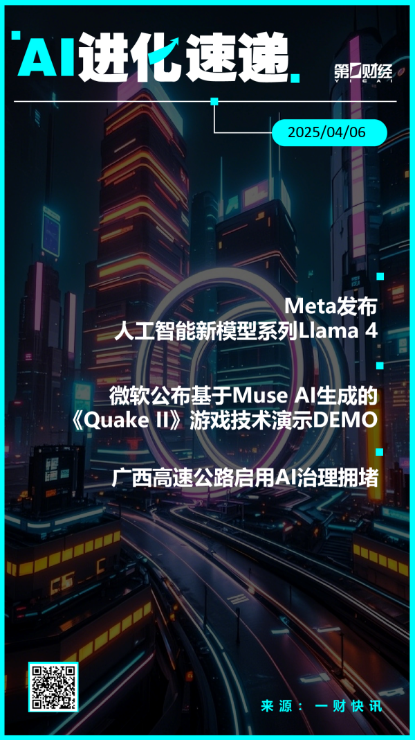 股票配资代码 AI进化速递丨Meta发布人工智能新模型系列Llama 4